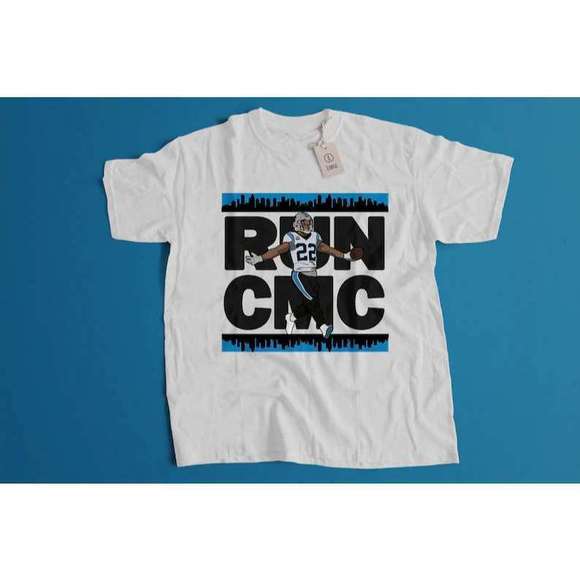 Christian Mccaffrey Run Cmc Unisex T Shirt - Picture 1 of 4